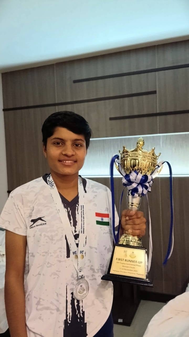 Welcome Back Champion — प्रियंका पूनिया का गूंदियाल में भव्य स्वागत