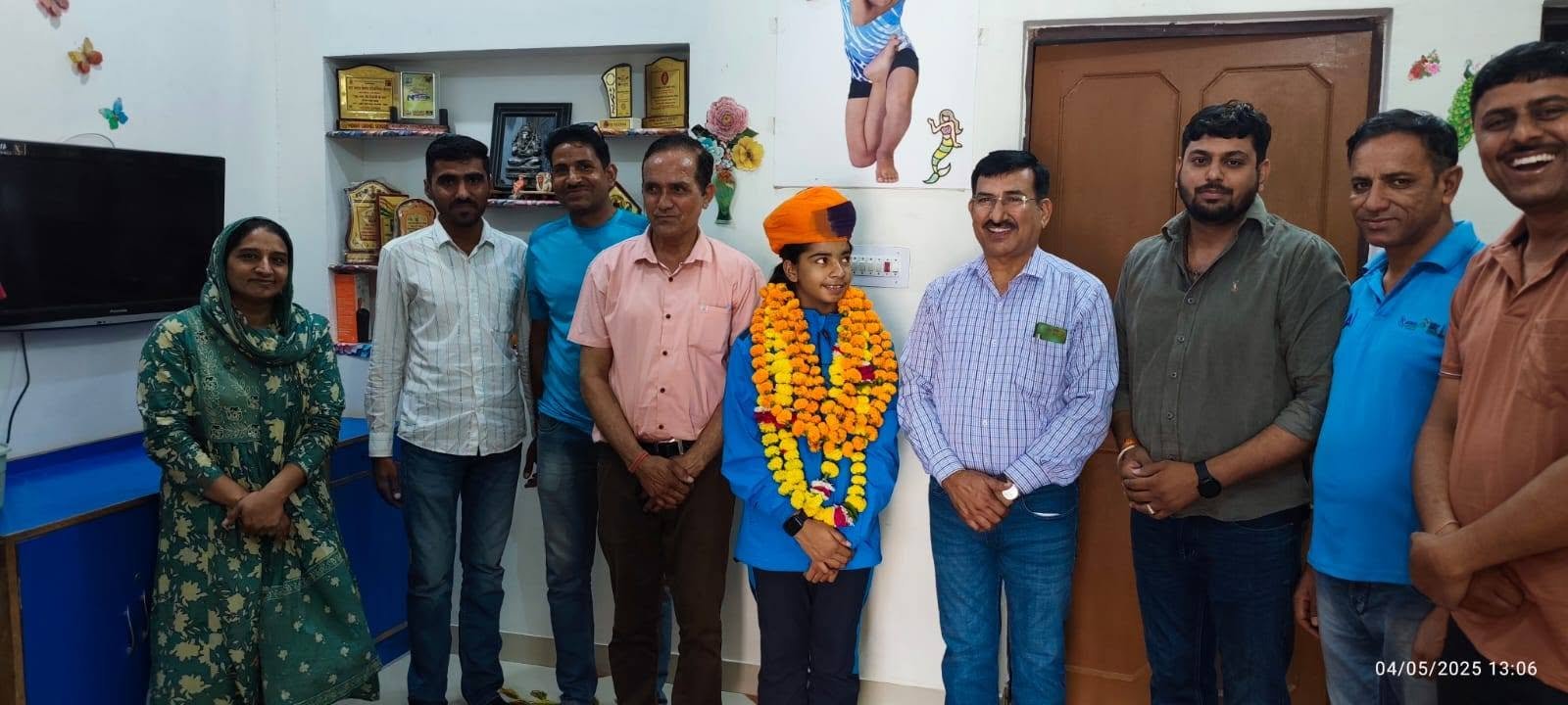 NYS सदस्य लेखिका चौधरी ने 2nd एशियन योगासना स्पोर्ट्स चैंपियनशिप में गोल्ड मेडल जीता