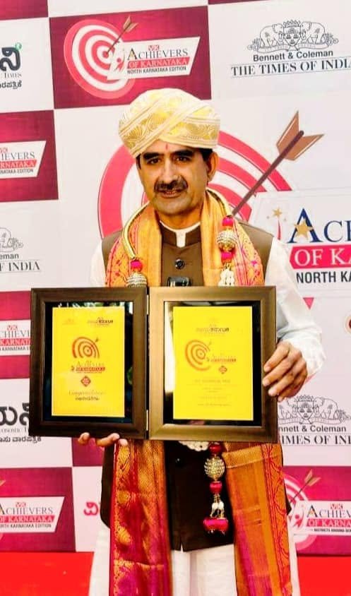 NYS संरक्षक भंवरलाल आर्य को Times of India का VK Achievers Award 2024