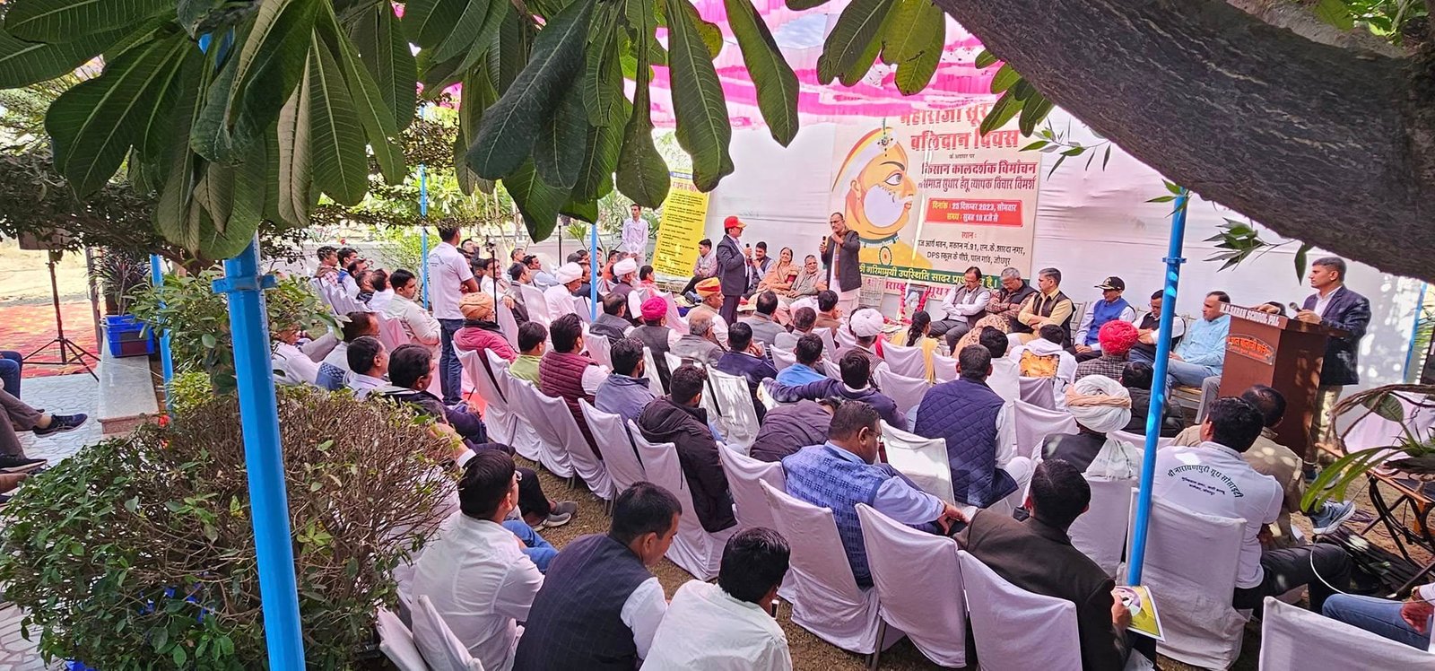 छैलाराम मुण्डन का संकल्प — 400 मीटर ट्रैक निर्माण का जिम्मा लिया